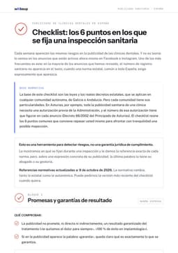 Portada del checklist en PDF